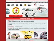 Tablet Screenshot of phuketcarrent.com